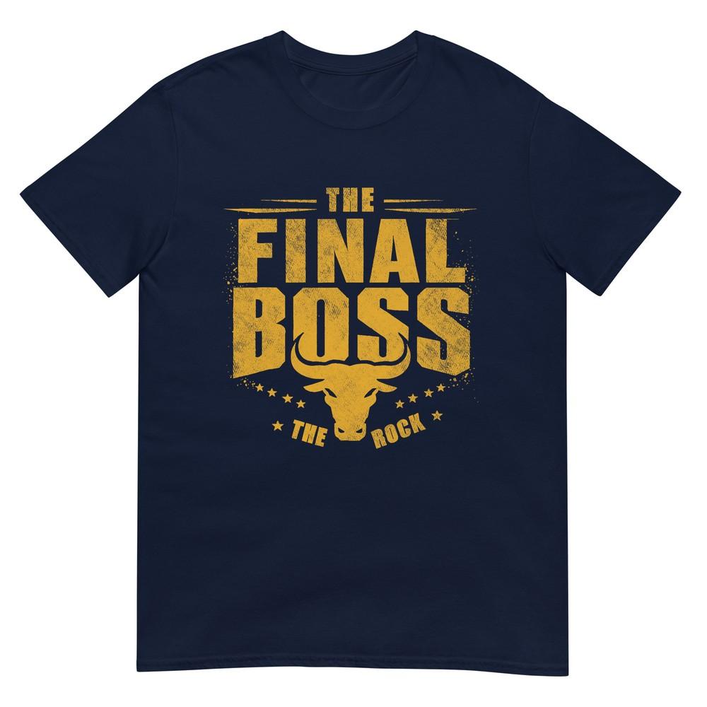 The Final Boss Vintage Rock Music Final Boss Gamer Bull Head Tshirt S