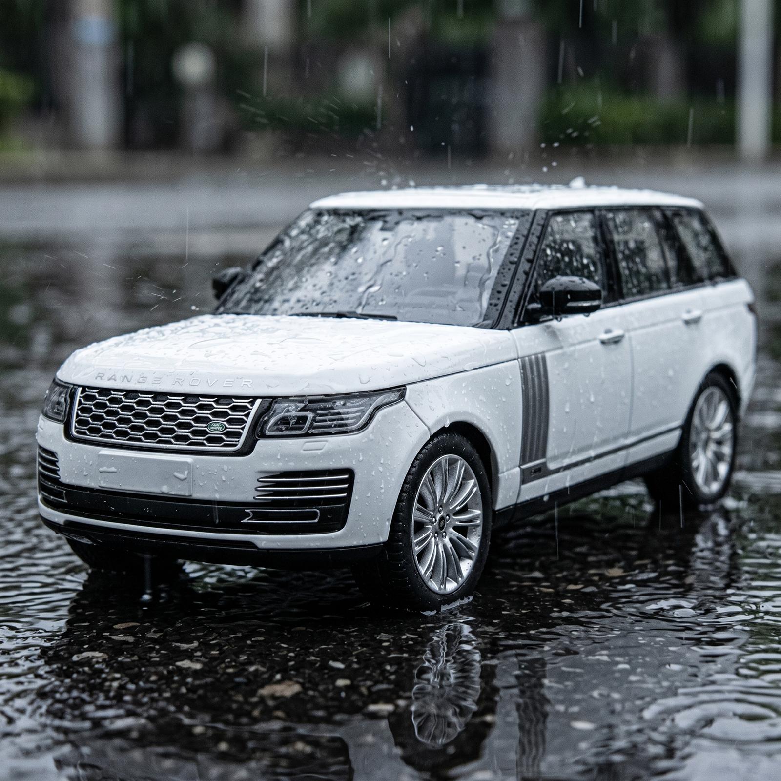 Linyi Toy Car 1:18 Range Rover Vogue L405 Facelift Luxury Flagship Suv Alloy Metal Diecast Model Car Simulation Home Trendy Ornaments Toy