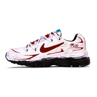 Initiator Cushioning Breathable Support Low Top Running Shoes Unisex Red White 394055-100(Team1820-2.0)