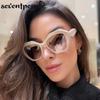 Oversized Irregular Sunglasses Women  Luxury Brand Designer Unique Polygon Sun Glasses for Men Fashion Big Frame Sunglass