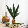 Home Decor Fake Green Plants Indoor Decoration Lifelike Design Natural Textures Decorative Indoor Green Plants Party Decoration