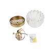 Vintage Wall Sconce with Glass Lampshade Modern Wall Lighting Fixture E26 for Bedside Bedroom Doorway 1pc Transparent
