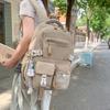 Schoolbag1011 New Female Student Campus Backpack Fashion Versatile Casual Japanese Female Junior High School Student Large Capacity Backpack