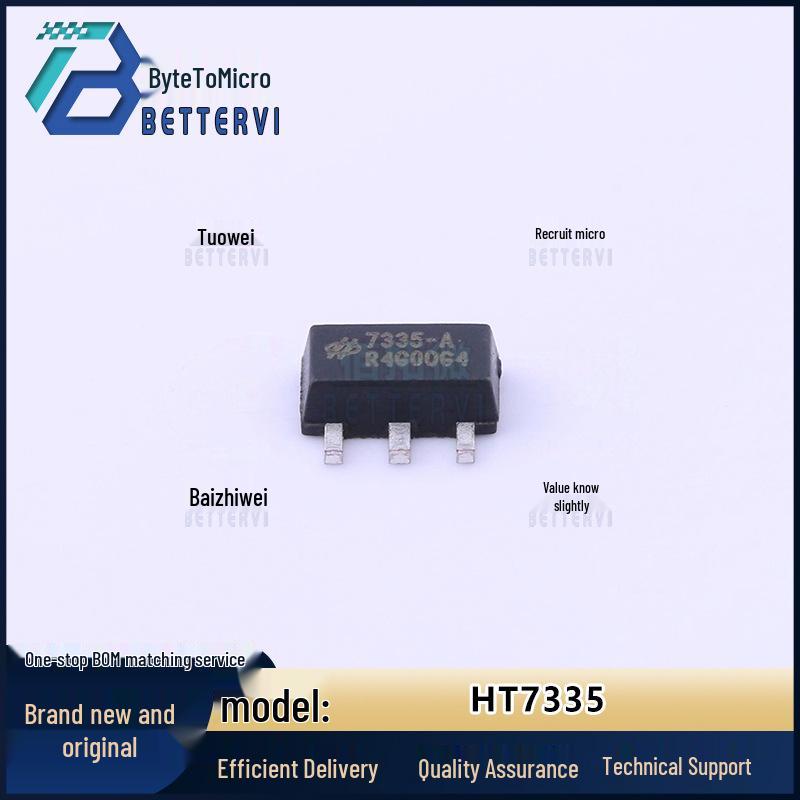 

Authentic HOLTEK HT7335 SOT-89-3 Linear Regulator (LDO)