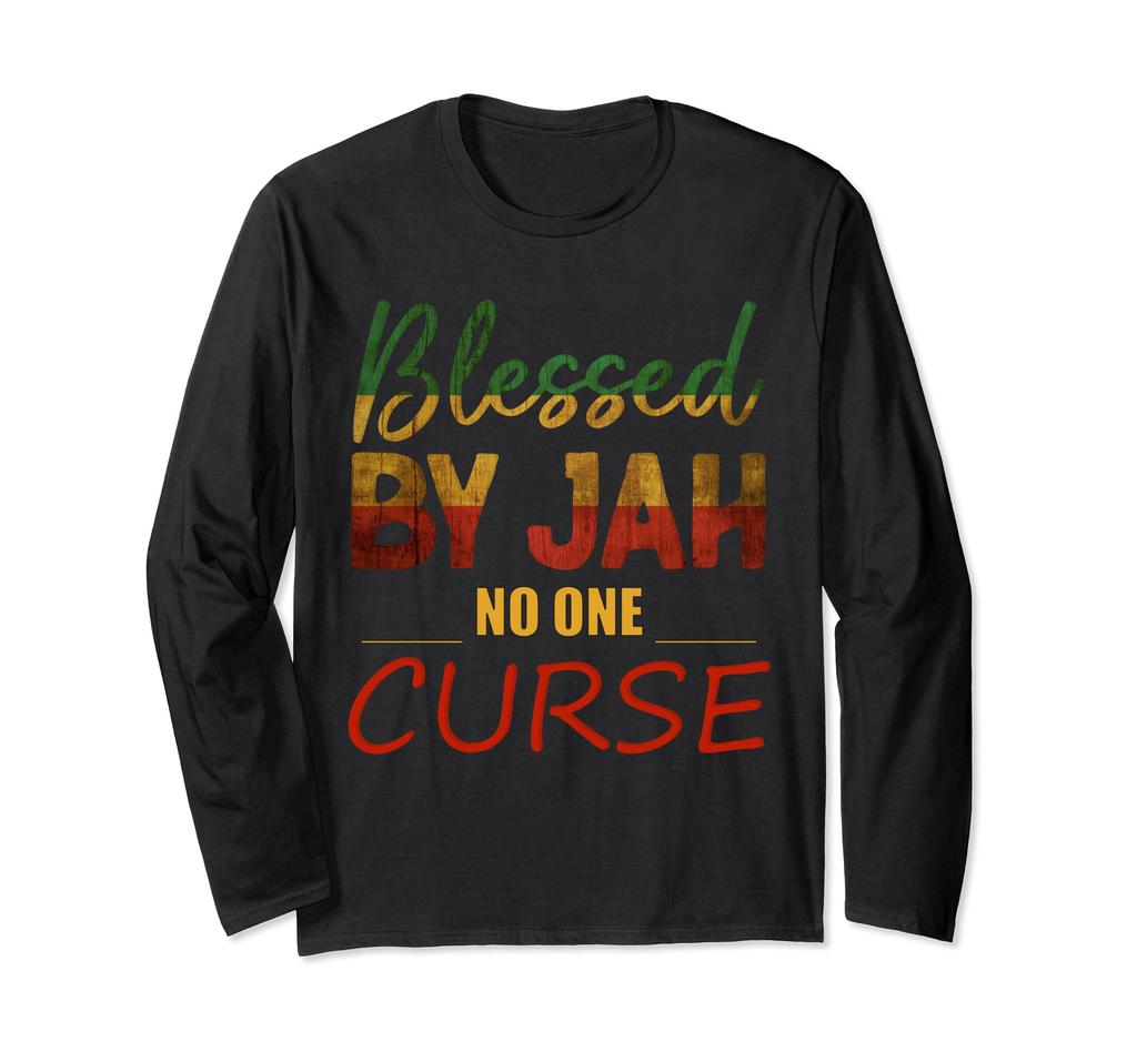 Breath by Jah No One Curse/Pliers, Rasta Colors Long Sleeve T-Shirt