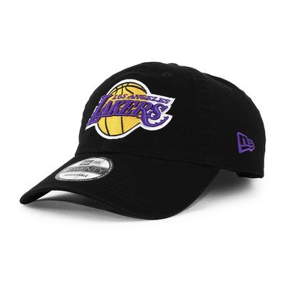 9TWENT Strapback Core Classic Strapback Cap NCAA Angeles Lakers Cap, 920, MLB, NBA, NFL, (Los (Black)) [Used]