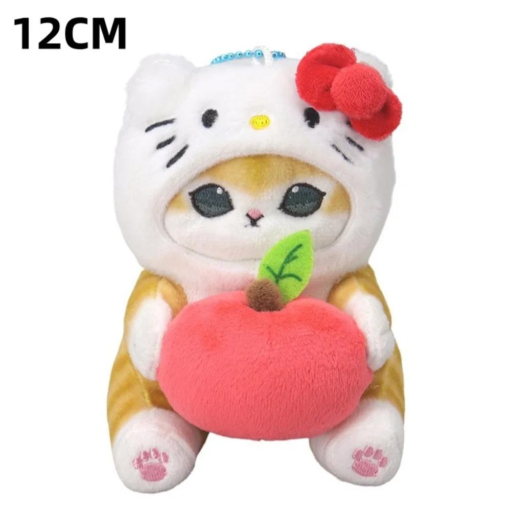 Kawaii Mofusand Kot Rekin Gry Pluszowe Zabawki Plecak Breloczek Kreatywny Uroczy Kreskówkowy Wypchana Lalka Akcesoria Prezent Urodzinowy dla Przyjaciela