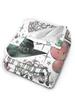 Wicked Change for Good Movie Retro Flannel Blanket Winter Super Soft Throw Blanket for Kids Home Decor Fashion Bedspread