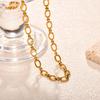 Stainless Steel Jewelry Chain Necklace For Women Retro Street Trend Wedding Birthday Party Mom Girlfriend Valentine's Day Gift