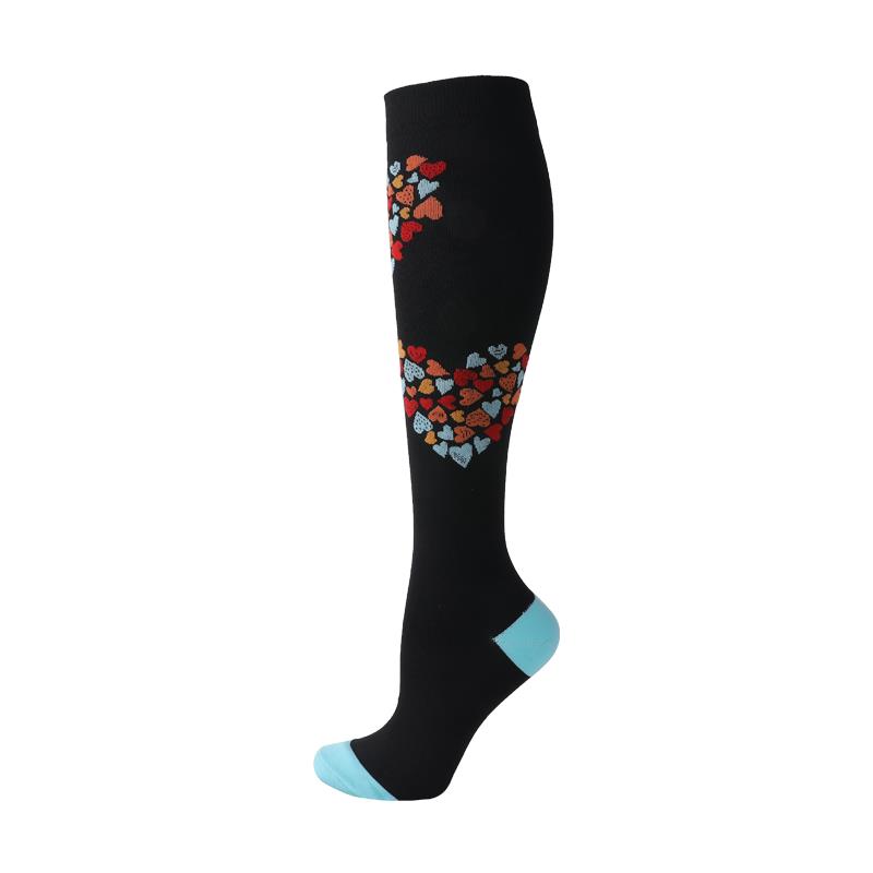 New Compression Socks for Leggings Breathable Running Pressure Soccer Adult Socks Korean Edition Network Pressure Nurse Socks