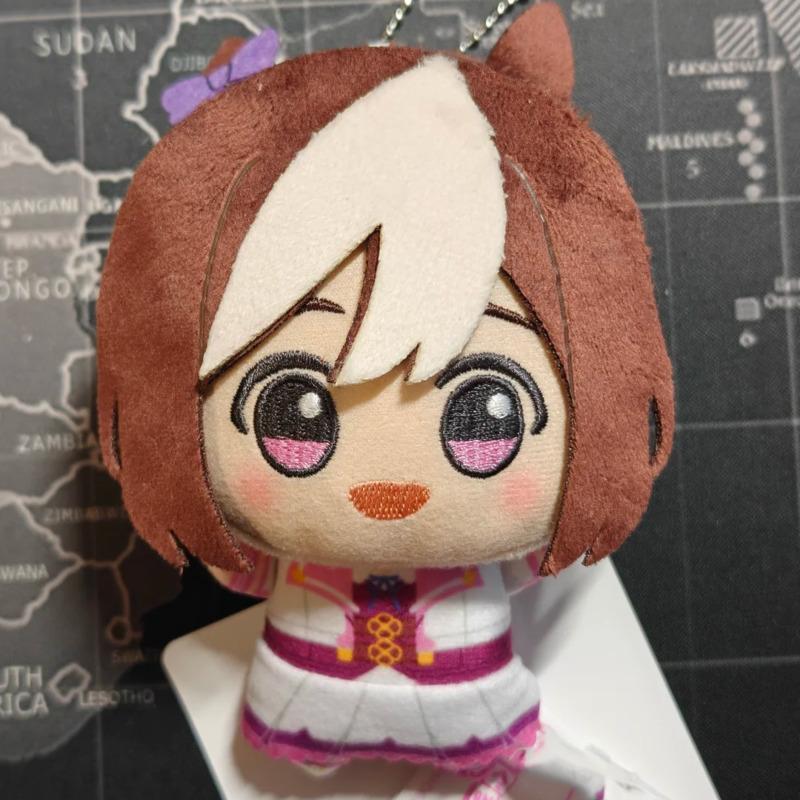 New Game Uma Musume Pretty Derby Plush Kawaii Anime Peripherals Symboli Rudolf Oguri Cap Tamamo Cross Plushies 10cm Pendant Doll
