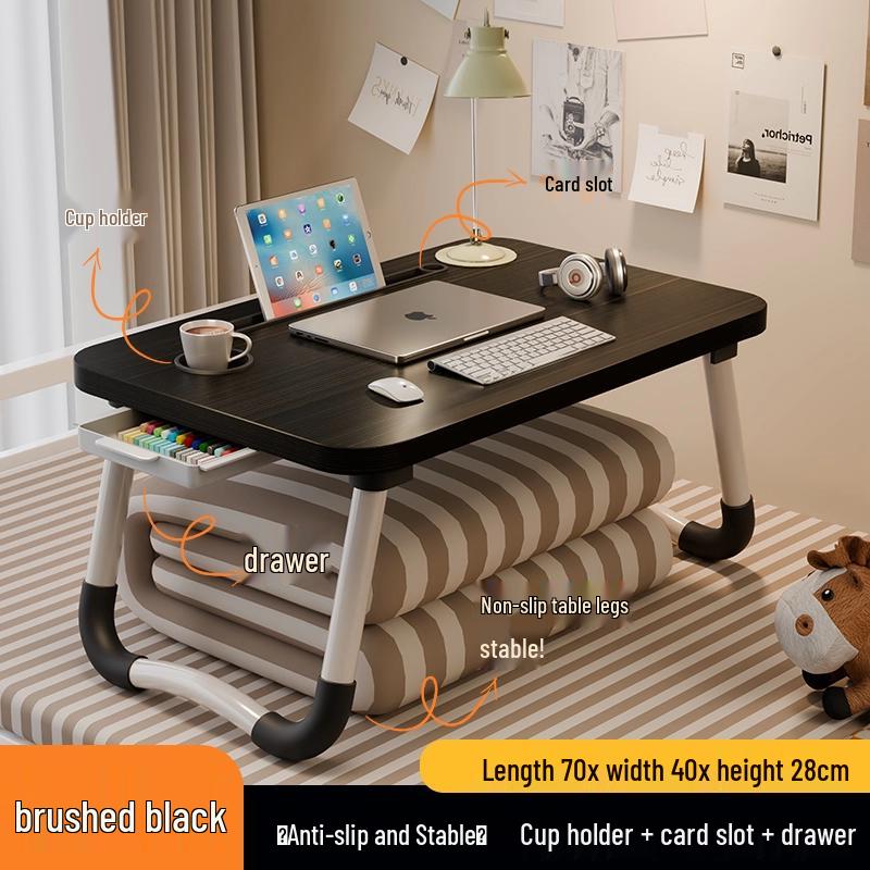 Foldable Dorm Study Desk and Laptop Stand