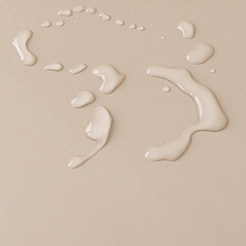 Waterproof PU Leather Chair Cover Thick Sponge Cushion Integrated Backrest Seat Cover Office Hotel Dining Seat Cushion Cover