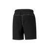 Puma Color Block Pattern Printed Mid Waist Drawstring Straight Casual Shorts Men shorts Black 533250-09