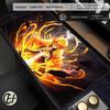 Ddemonsslayer Zzenitsu Gaming Mouse Pad Rubber Desk Mat Keyboard Large Mouse Pad Lock Edge Desk Pad Table Mat Use Hybxaxc