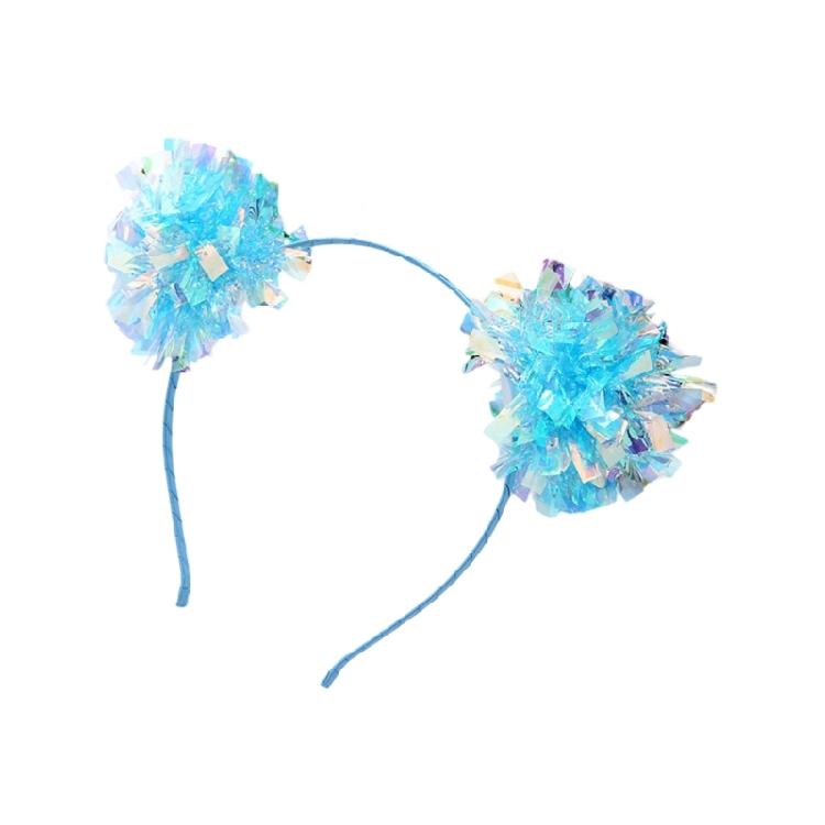 Adjustable Glittering Headwear Comfortable Headbands Birthday Party Headwear for Cosplay and Holiday Parties