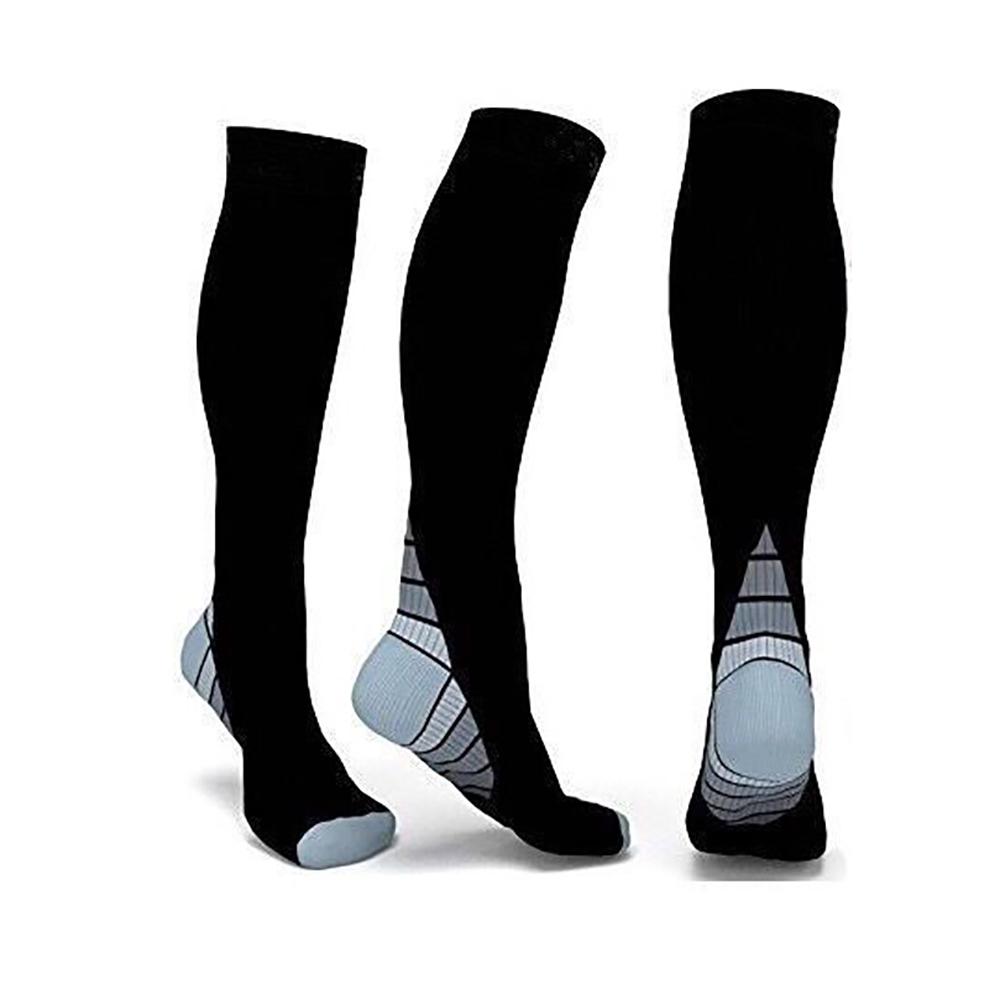 1 Pair Compression Socks 20-30 Mmhg - Men & Women - Running, Nurses, Shin Splints, Flight, Travel