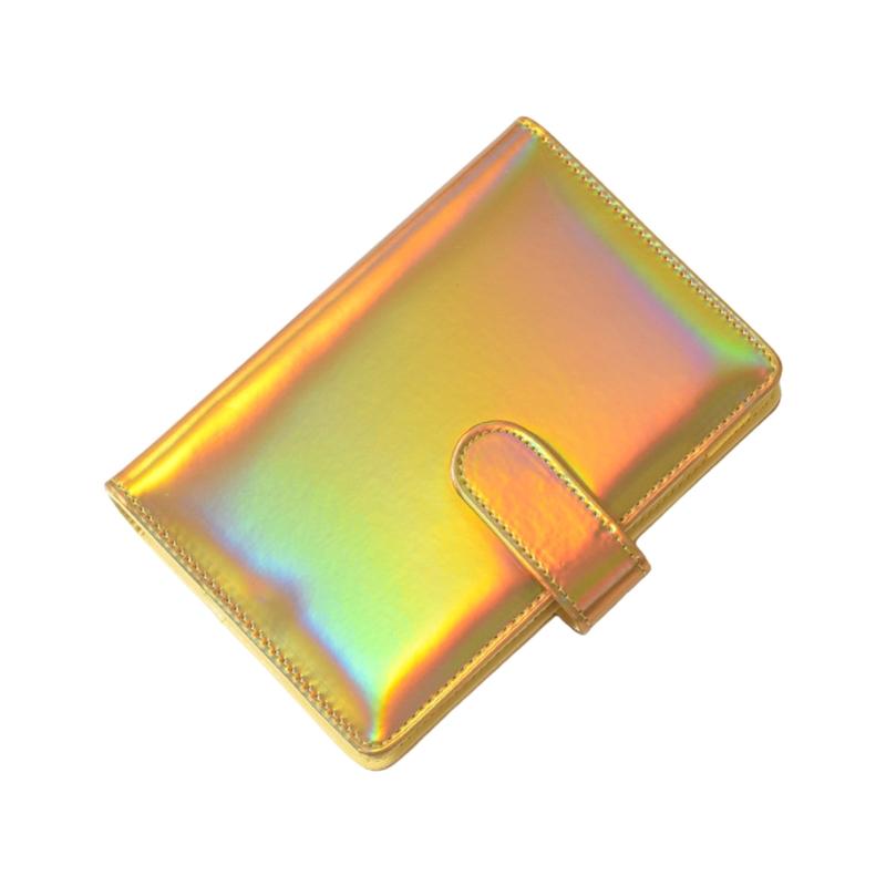 Practical 6 Ring Binder Planner Notebook Cover A5/A6 Refillable Loose Leaf Journal Notepad Cover Waterproof for Girls