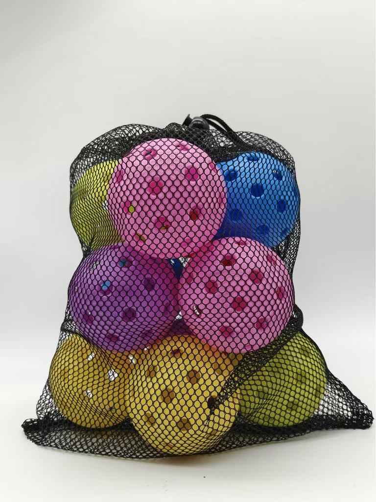 Mesh Pickleball Storage Bag with 26 or 40 Holes for 74mm Balls