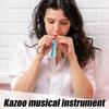 Kazoos för Vuxna Livsmedelsgodkänd Munstycke Kazoo Halkfritt Bekvämt Musikleksak för Daglig Övning Utomhusresor Fester