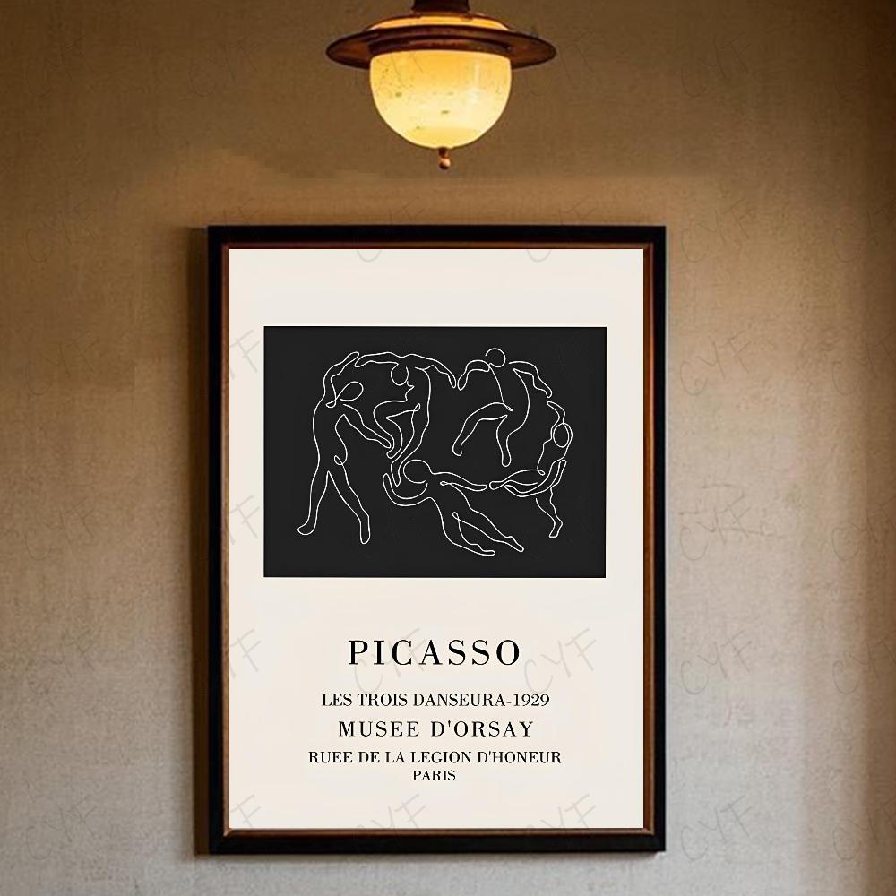 Abstract Bohemian Wall Art Poster High Quality Wall Art for Home Office Bedroom Living Room Hallway Bar Perfect Gift Idea