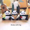 Adorable Panda Plush Keychain Toy With Cute Sounds Perfect For Backpacks And Accessories