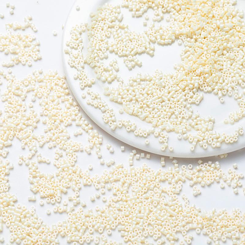 1.6mm Solid Antique Imitation Glass Seed Beads, 1000pcs, 5g for DIY Jewelry Making