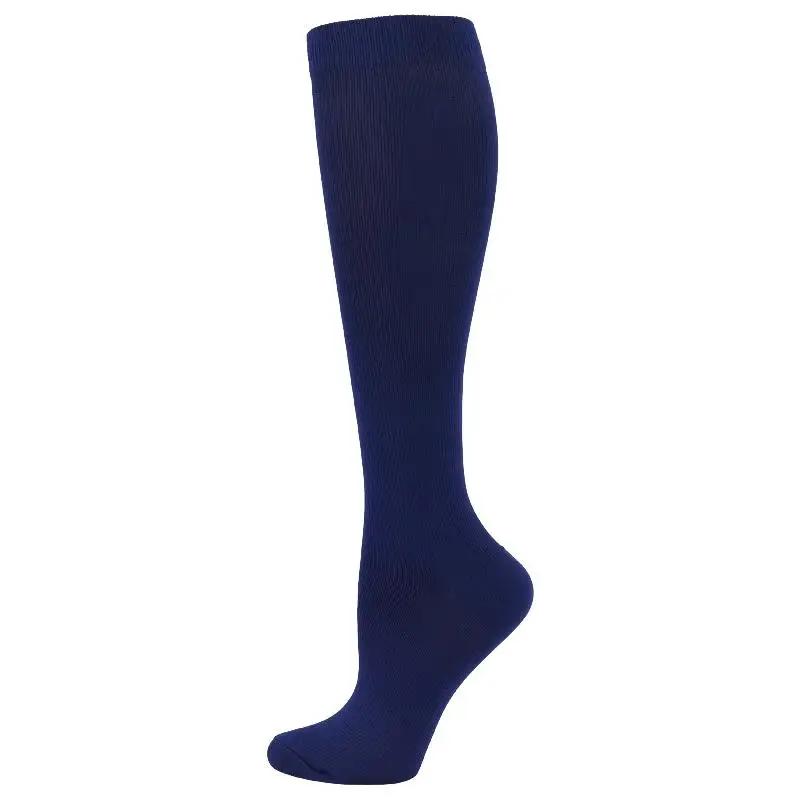 1 Paar Herren Damen Unisex Kompression Bonbonfarbe Strumpf Schmerzlinderung Durchblutung Socken Anti-Müdigkeit Bequeme Socken