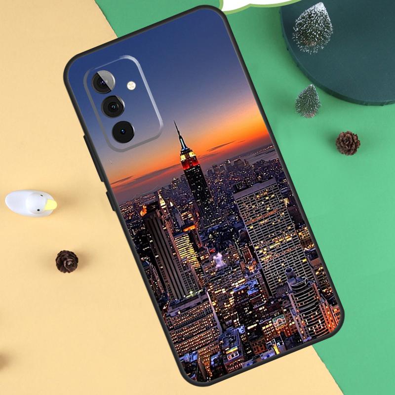 New York City Funda For Samsung Galaxy A35 A55 A15 A25 A53 A33 A13 A52 A32 A12 A51 A71 A14 A34 A54 Case