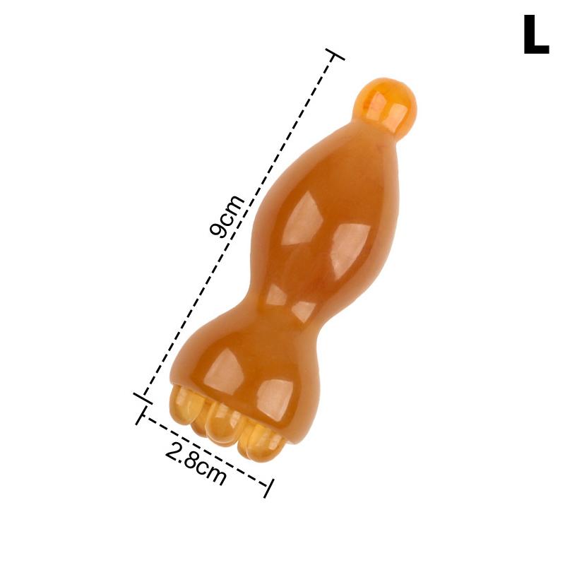 Smooth Face Massage Tools Resin Gua Sha Face Skin Care Massage Sticks Lotus Seedpod Shape Massager Facial Physiotherapy Tool