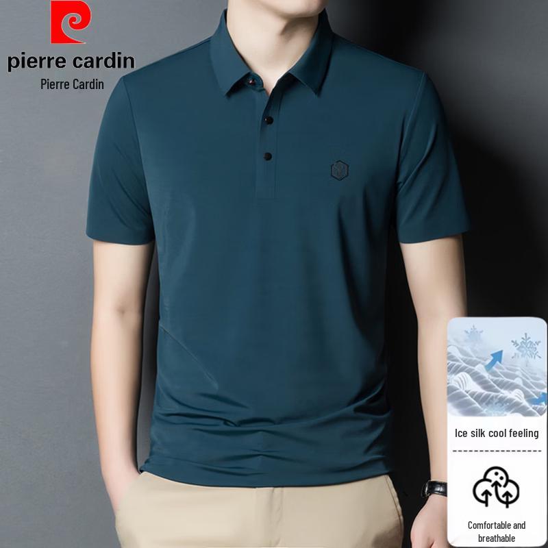Pierre Cardin Men s Summer Short-Sleeve Polo Shirt M