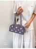 Korean Polka Dot Boston Baguette Pillow Bag - Women's Versatile 2026 Shoulder Bag