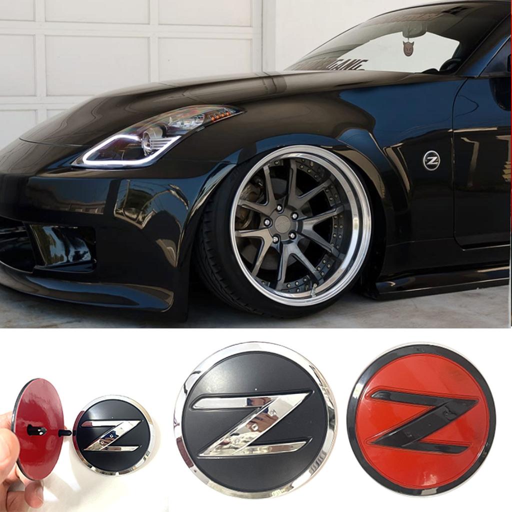 1pc Z Car 3D Emblem - Suitable for Nissan Fairlady Z33  350Z 370Z Side Body Rear Modification Badge