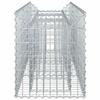 Gabion Raised Bed Silver