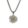 Halskette für Frauen Männer Schmuck Tiaodi Titanstahl Weiblich Hip Hop Kette