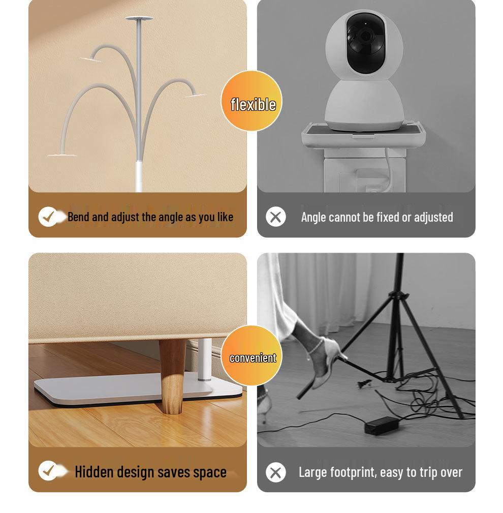 Universal Drill-Free Baby Crib Camera Floor Stand