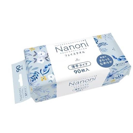Nanoni Anytime Clean Face towel (Face towel) Thin type 90 sheets