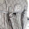 Gucci 598140_FABHU_8863 Backpack Â· Daypack Gray/black GG Supreme Canvas Mens