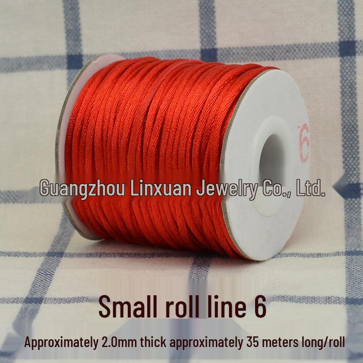 Handmade DIY Red Rope Bracelet Weaving Tool – Beginner's Solid Wood Frame for Jewelry Crafting