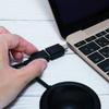 Miyoshi USB Digital Flat Omnidirectional Compatible with Microphone, Type, Windows/MacOS, ZUMF-03/BK