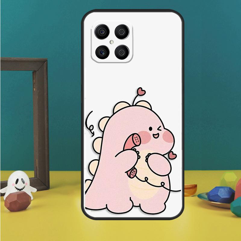 Couple Matching Cute Dinosaur Case For Honor 200 Lite Magic 7 6 5 Pro Honor X9c X9b X9a X8b X8a X8 X9 50 70 90 Lite Cover