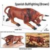 Realistic Farm Animal Model Set: Dairy Cow, Simmental Bull, Yellow Cattle, Fighting Bull, Water Buffalo, Yak