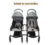Zwillingskinderwagen-Verbindungsstück für dasselbe Modell - Einzelkinderwagen in Doppelkinderwagen für zwei Babys umwandeln