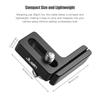 JLwin Camera Cage Cable Clamp Universal Cable Clamp Clip Aluminum Alloy with 1/4in Screw Mount for