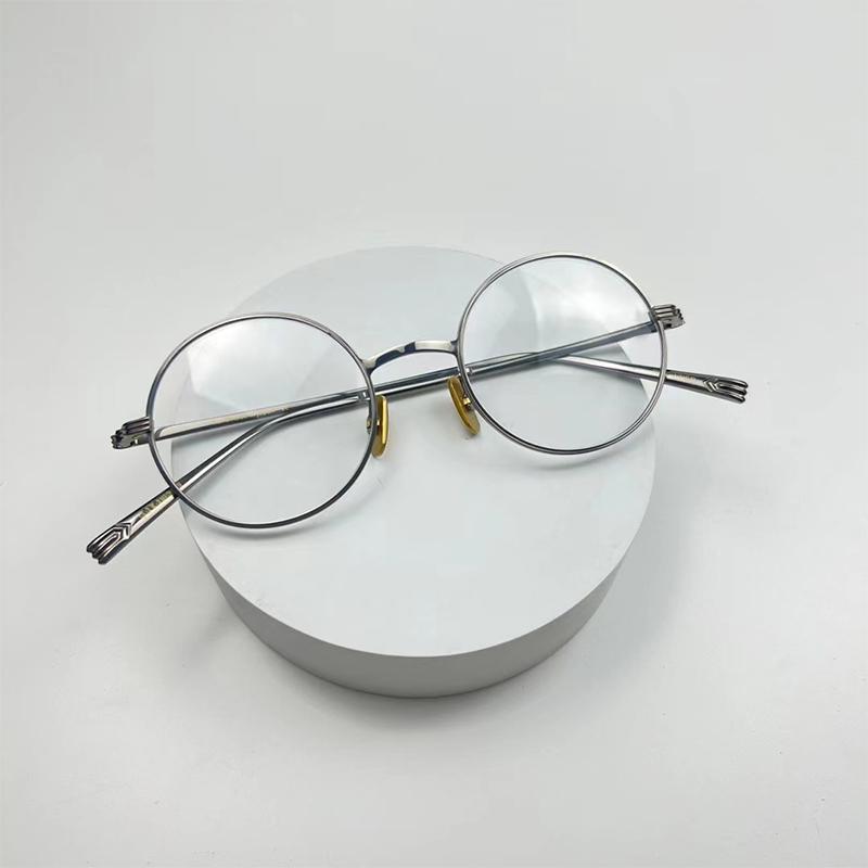 

Высокое качество японские титановые ретро круглые очки в оправе мужские очки женские оптические линзы для близорукости по рецепту PINNER