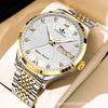 FOURRON Men's Waterproof Luminous Quartz Watch - Fashionable, Thin, and Sporty.