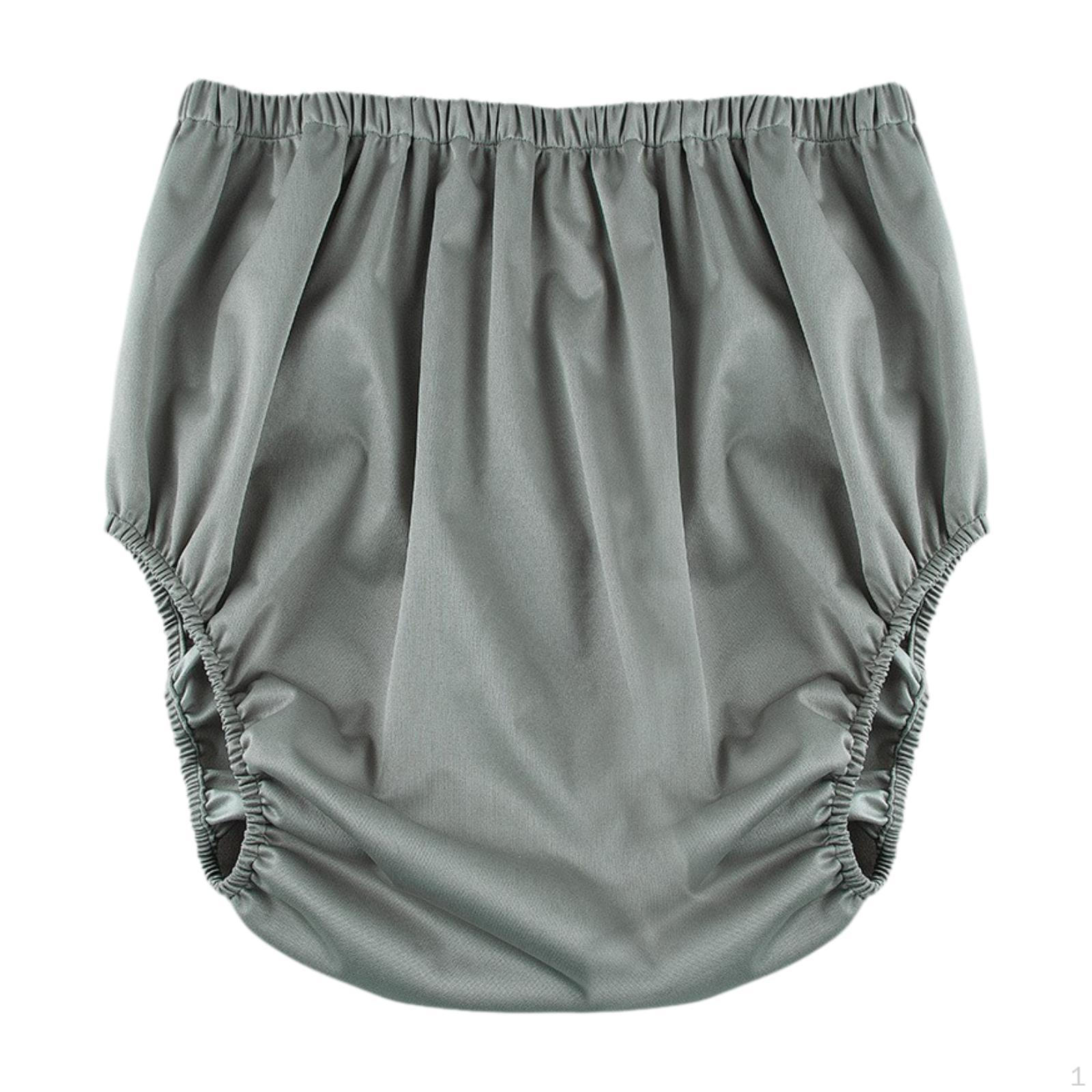 

Взрослые непромокаемые нижнее белье тканевый чехол для подгузника можно стирать для людей с недержанием мочи пожилые подтягивающиеся трусики S