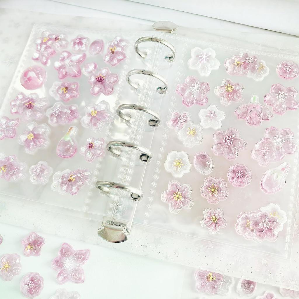2026 New Model Drop Stickers Not Hollow 3D Set and Delicate Miskepaa Glossy Pop Reward Stickers Smartphone Stickers For Fandom Craft Supplies Cherry