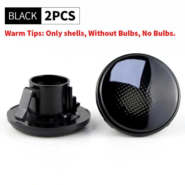 

2PCS Smoked Lens Shell For Mazda MX5 MX-5 MK1 MK2 MK3 Turn Signal Side Marker Light Indicator Housing Cover 1989-2015 No Bulb