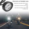 Karun Super Clear 1000Lm Motorcycle Led Headlight Lamp Scooter Fog Spotlight
